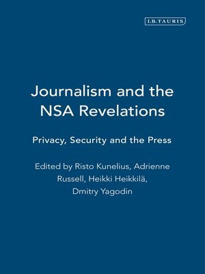 cover image of Journalism and the Nsa Revelations